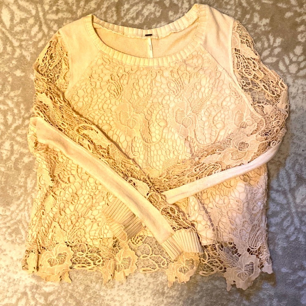 Free People light weight sweater